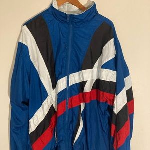 Vintage 90s reflective windbreaker